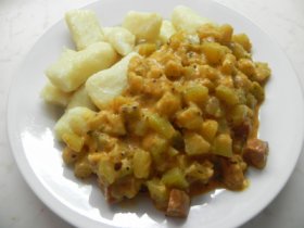 Cuketa na smetaně
