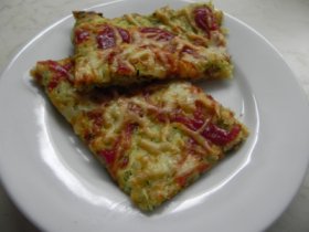 Cuketová pizza